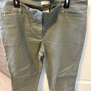 Van Heusen Grey/Green Ankle Cropped Pants